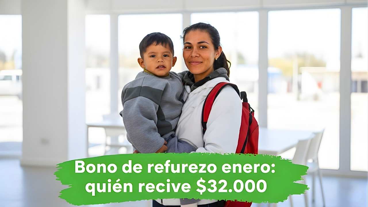 Bono de refuerzo enero: quién recibe $32.000 extra y cómo inscribirse paso a paso